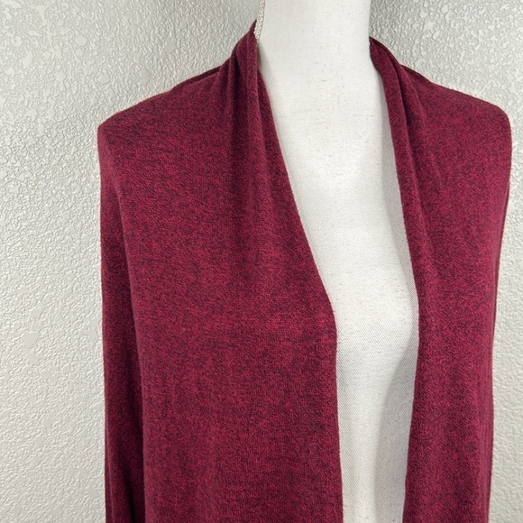Express Wine Long Sleeve Open Cardigan Size Small - Picture 2 of 7